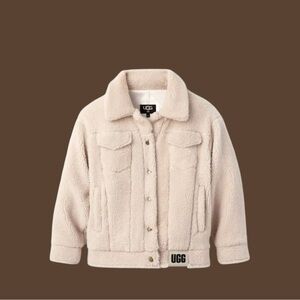 UGG-Frankie Sherpa Trucker Jacket-Natural Ii